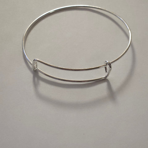 Silver Expandable Bangle