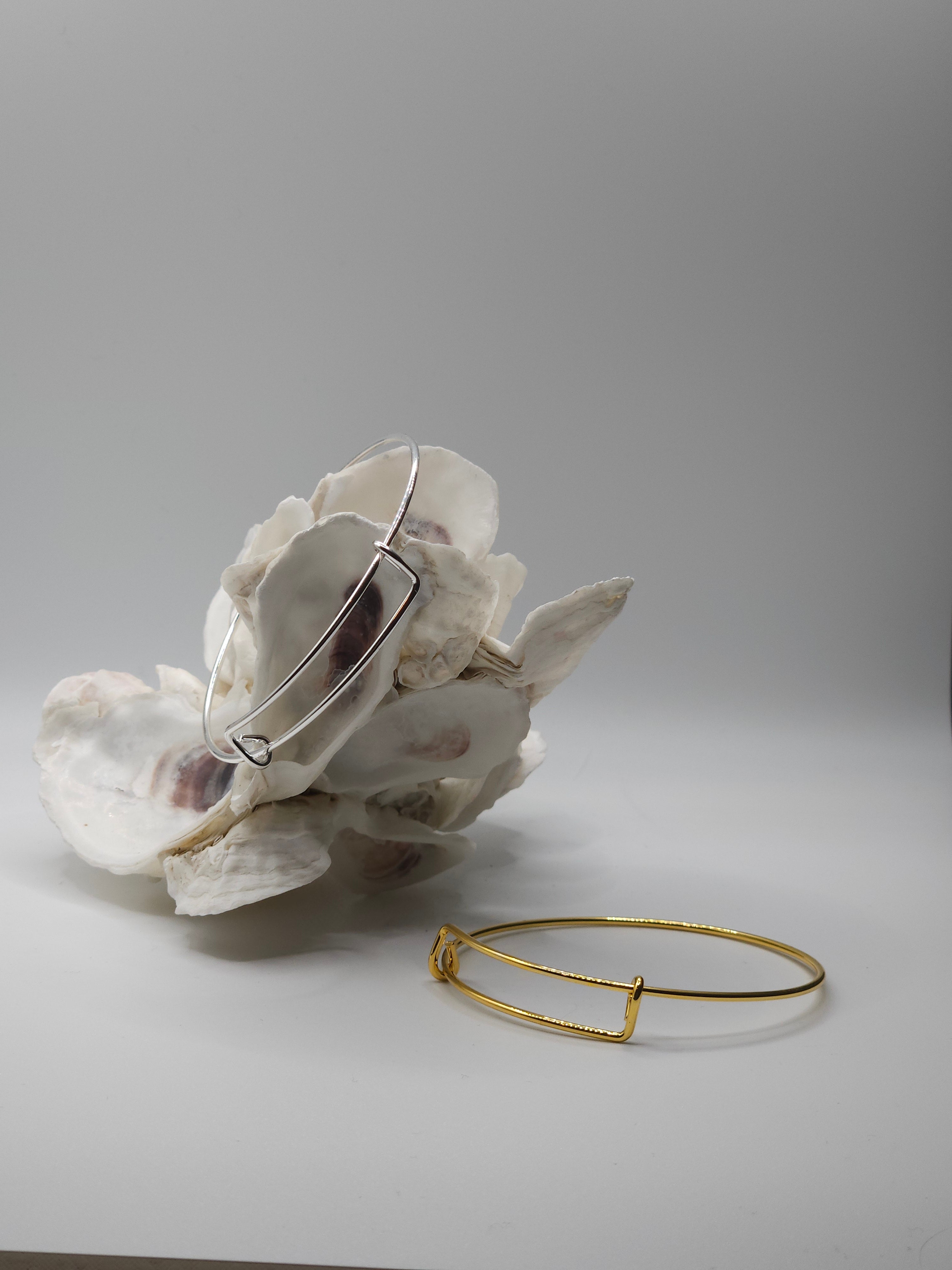 Silver Expandable Bangle