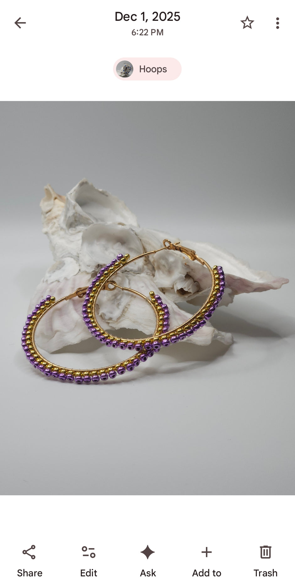 Double Row Hoops