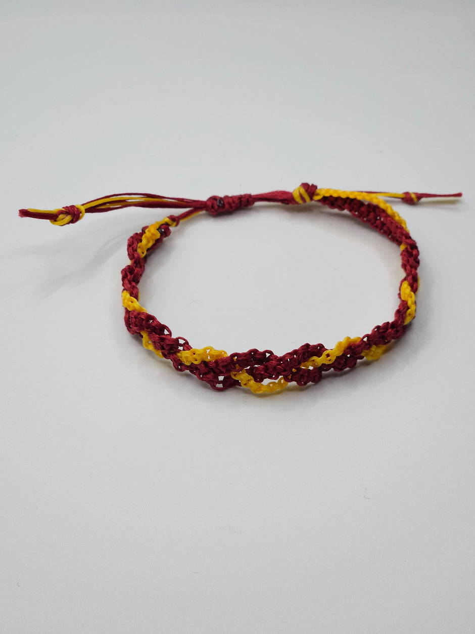 Triple braid band